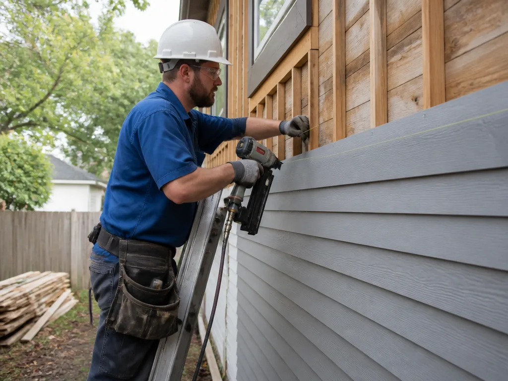 Wood Siding Installation